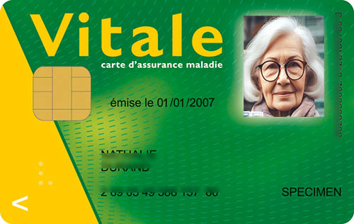 carte vitale mise à jour par la pharmacie Huynh